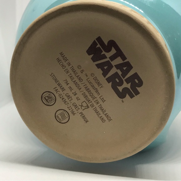 Star Wars Galaxy's Edge Wookie Life Day Orb Mug Cup Blue Celebration NEW Disney - Picture 8 of 11